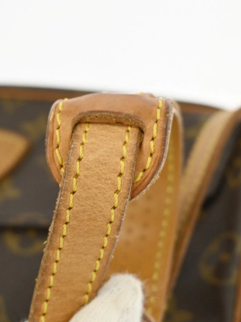 LOUIS VUITTON JEUNE FILLE MM SHOULDER BAG MONOGRAM M51226 TH0930 YQ06202 - Picture 8 of 13